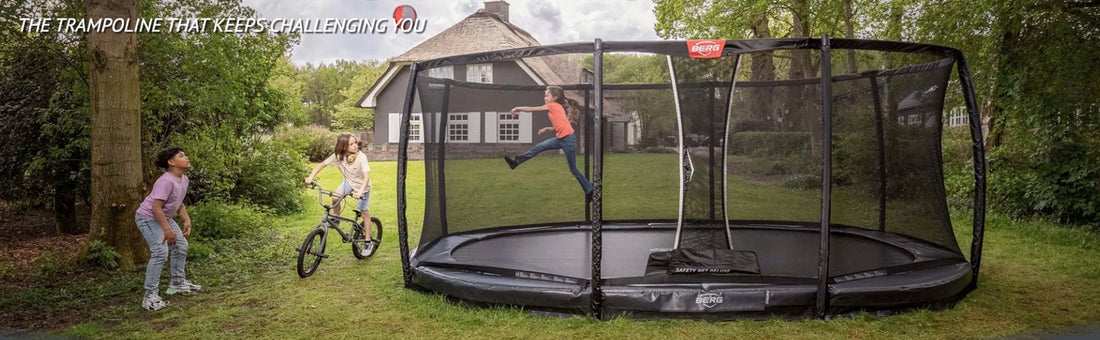 What's the Difference Between the BERG Favorit, Champion & Elite Trampolines?