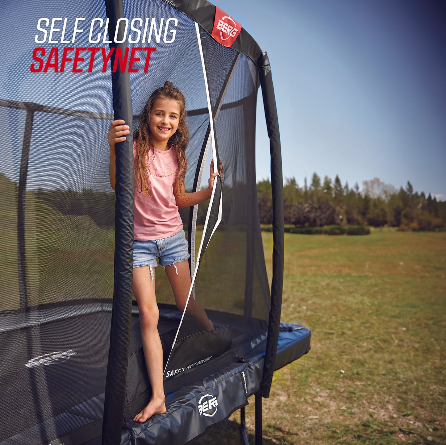 BERG Champion Trampoline with Safety Net