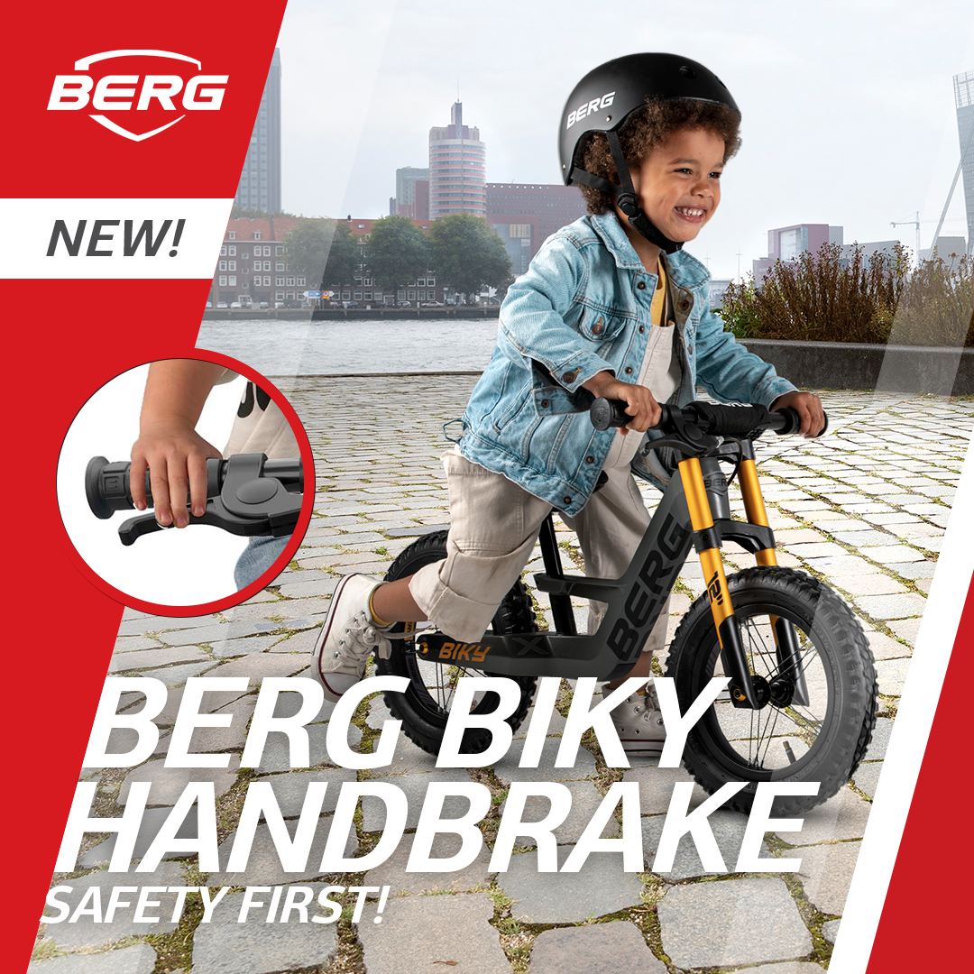 BERG Biky Cross Blue With Handbrake