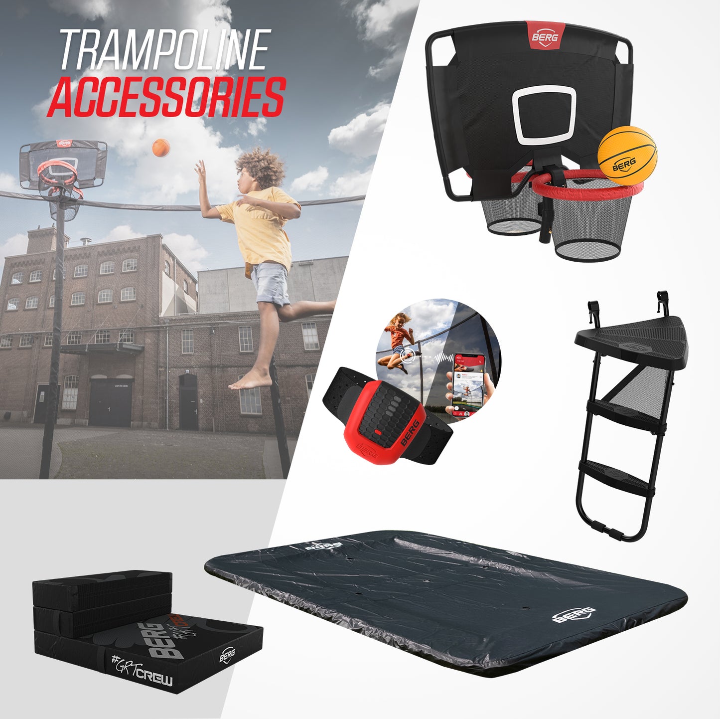 BERG Grand Favorit Trampoline with Safety Net