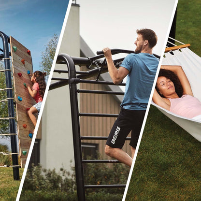 BERG PlayBase Large TT Metal Climbing Frame: Hammock