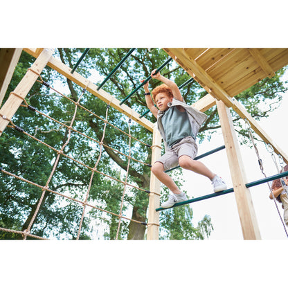 Plum® Wooden Climbing Cube XL, Add Swings!