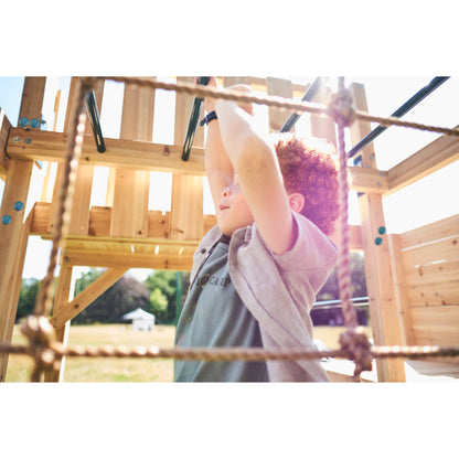 Plum® Wooden Climbing Cube XL, Add Swings!