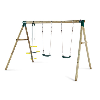 Plum® Colobus® Wooden Garden Swing Set