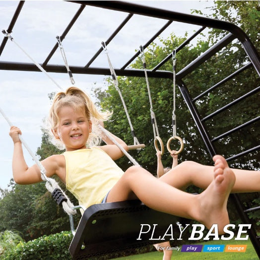 BERG PlayBase Medium TL Metal Climbing Frame: Baby Seat & Rubber Seat