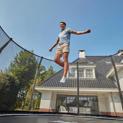 14ft Salta Black Round First Class Edition Trampoline with Enclosure