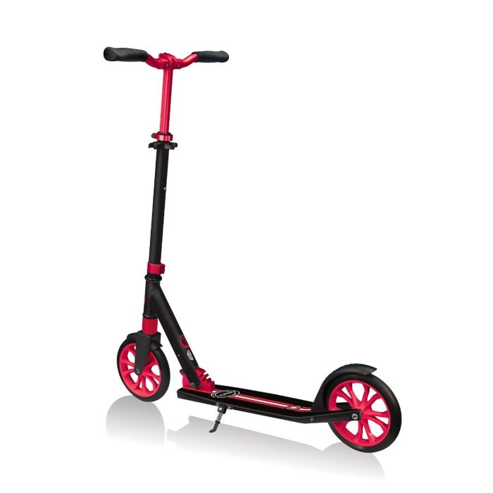 GLOBBER NL 205 - Big 2 Wheeled Foldable Scooter (Black/Red)