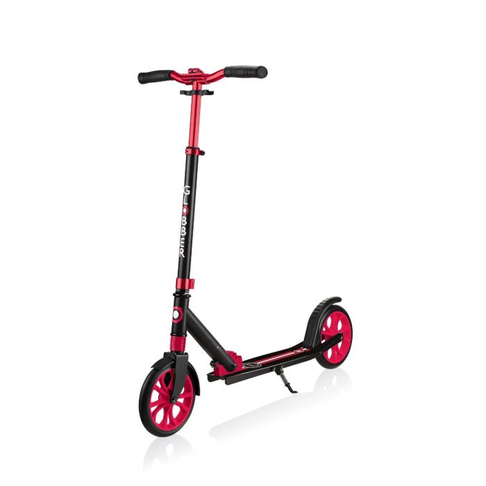 GLOBBER NL 205 - Big 2 Wheeled Foldable Scooter (Black/Red)