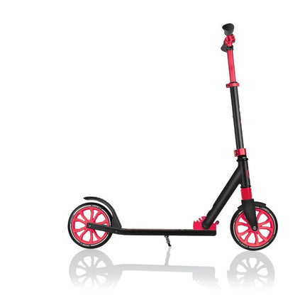 GLOBBER NL 205 - Big 2 Wheeled Foldable Scooter (Black/Red)