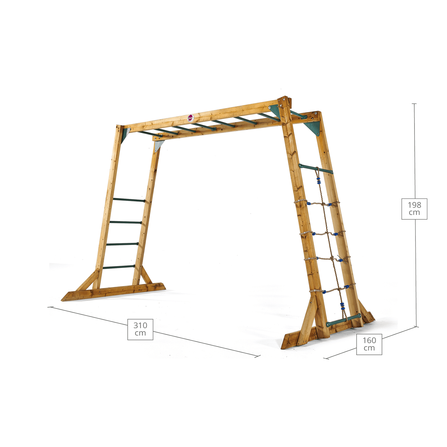 Plum® Wooden Monkey Bars