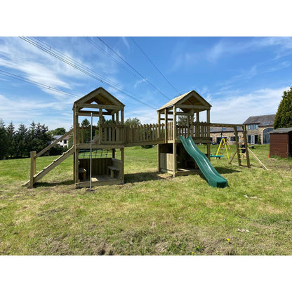 Discovery Base Explorer Duo Wooden Climbing Frame