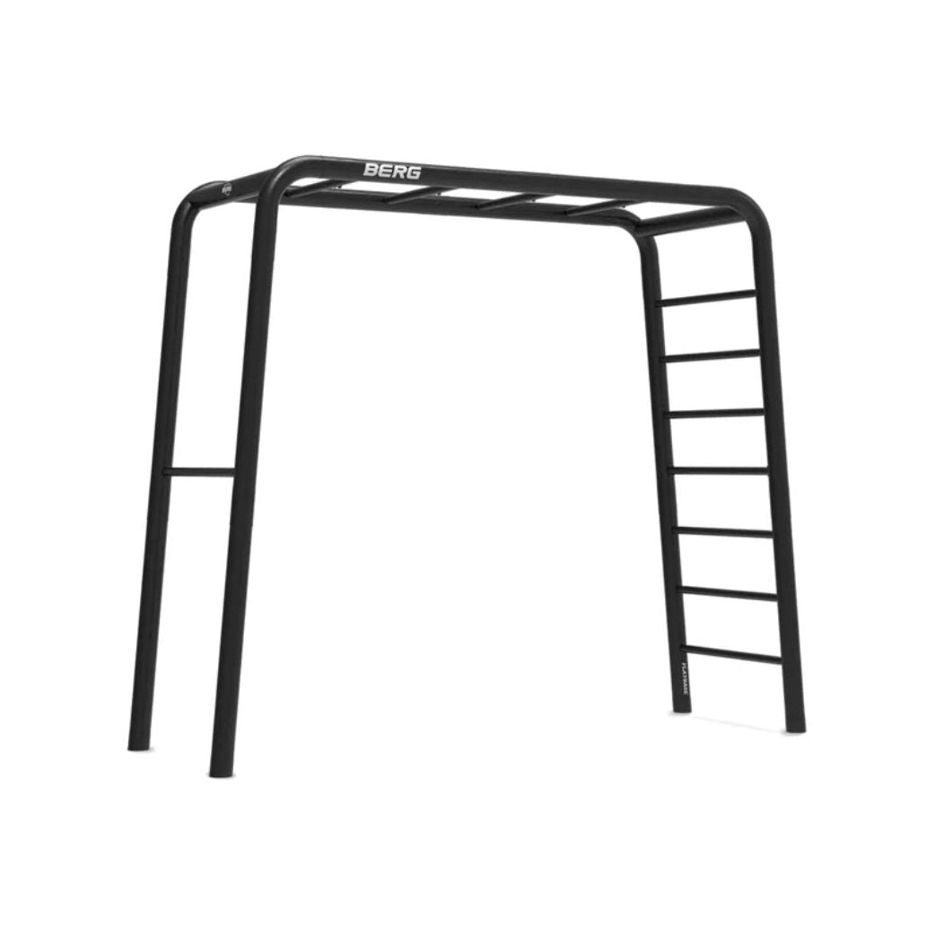 BERG PlayBase Medium TL Metal Climbing Frame: Wooden Seats