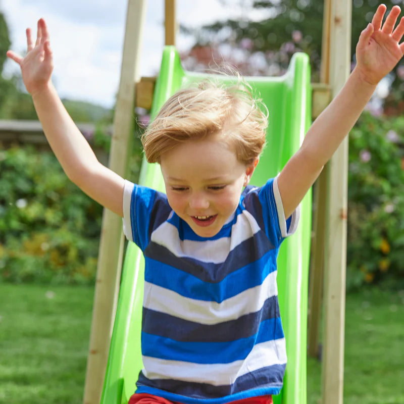 TP Forest Multiplay Double Wooden Swing Set & Slide