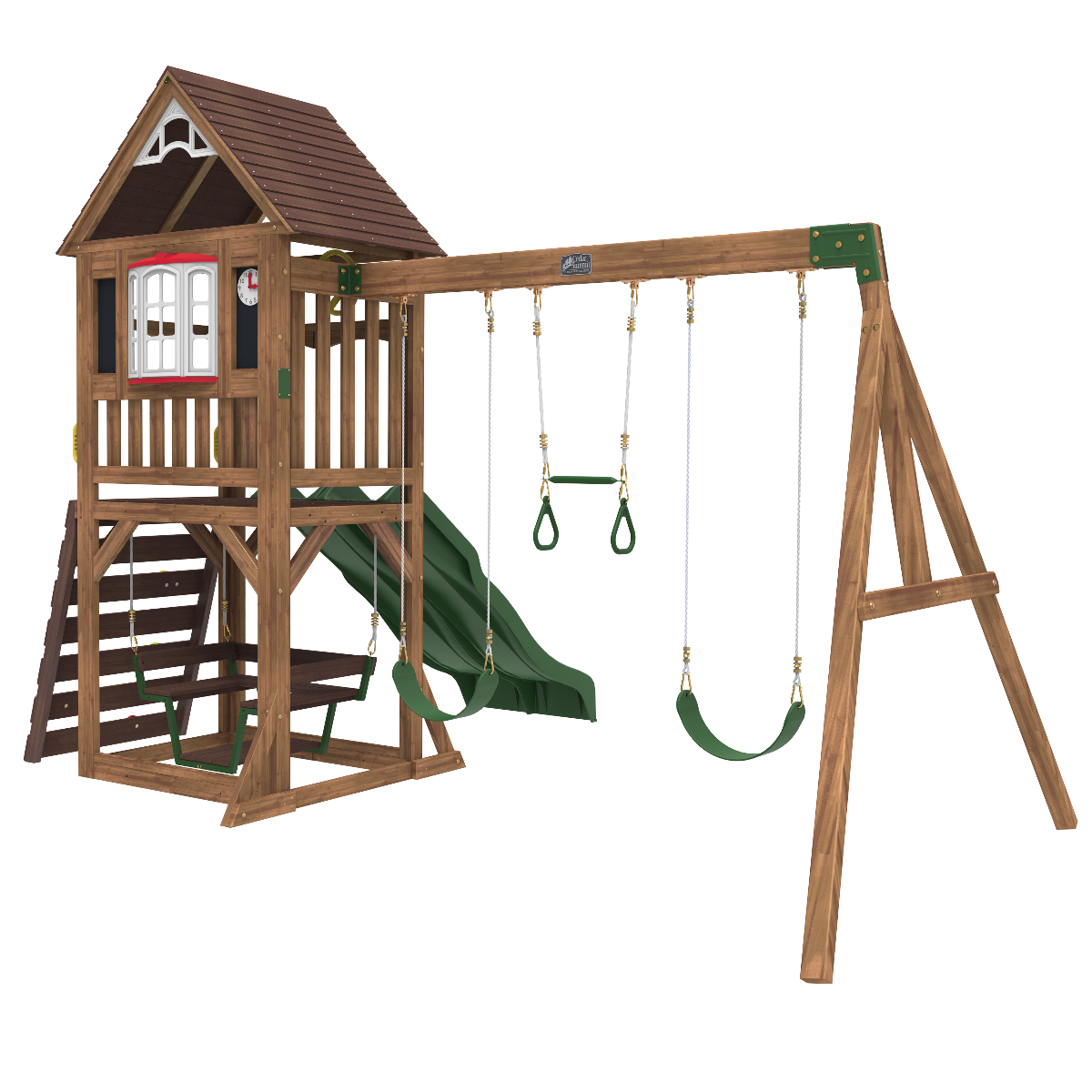 Lindale Swing Set / Wooden Climbing Frame