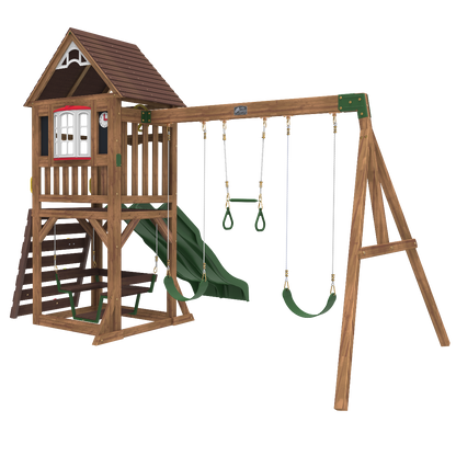 Lindale Swing Set / Wooden Climbing Frame