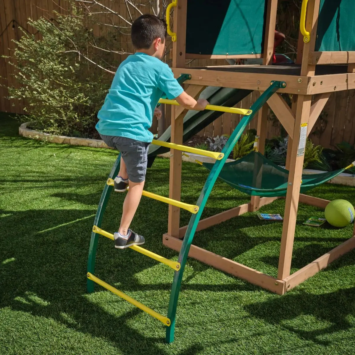 Hideaway Haven Swing Set / Climbing Frame