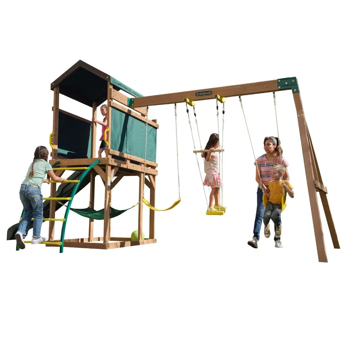 Hideaway Haven Swing Set / Climbing Frame