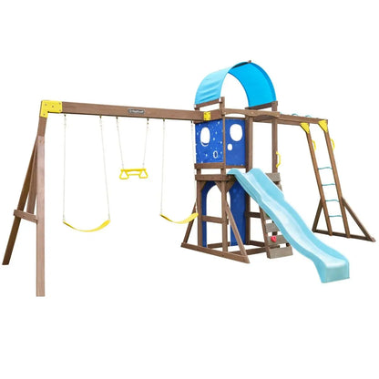 Overlook Challenge Wooden Swing Set / Climbing Frame