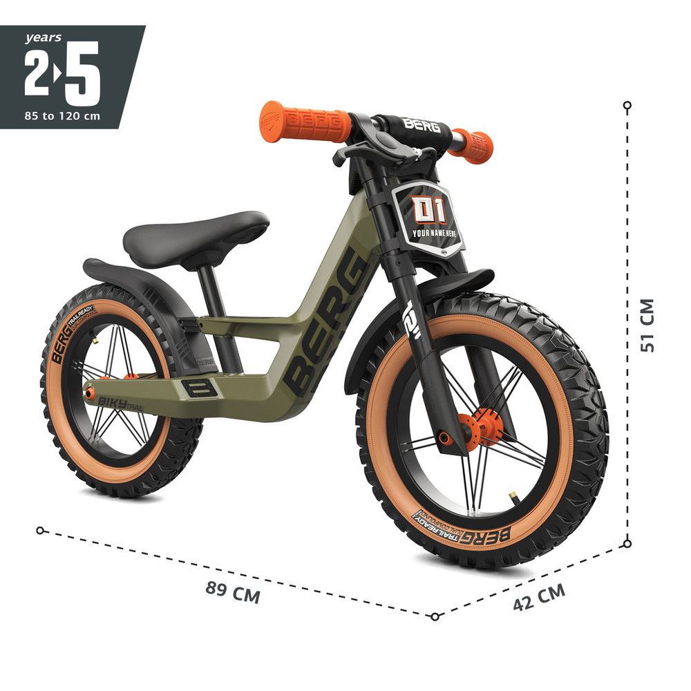 BERG Biky Trail Green Handbrake