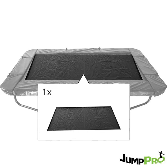 13ft x 8ft Black Salta Rectangular Trampoline Cover (Not Sold Separately)