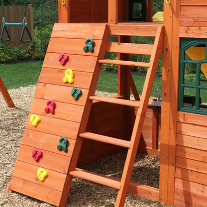 Canyon Ridge Wooden Climbing Frame / Swing Set